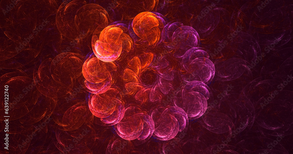 3D rendering abstract circle light background 3D rendering abstract circle light background