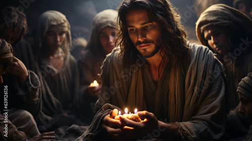 Christian group praying.