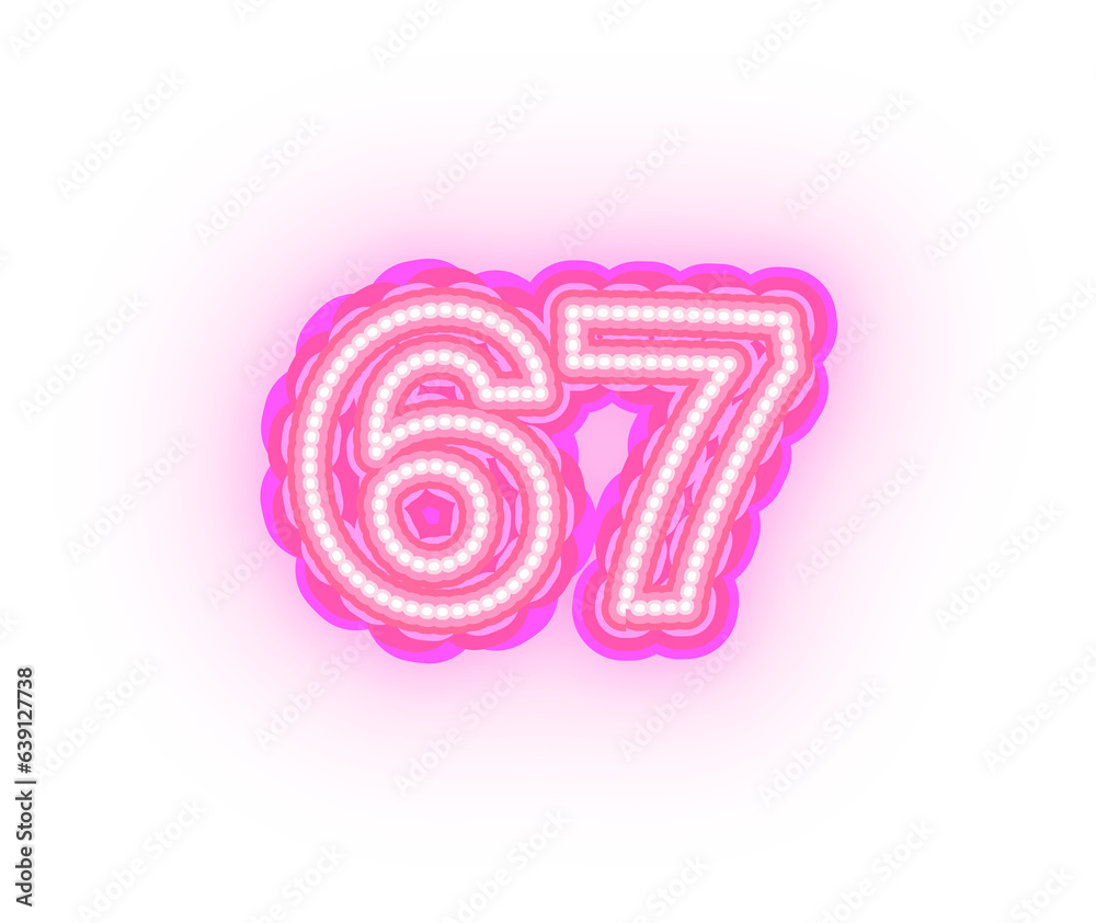 Pink Neon Alphabet Letters, Numbers, And Signs On a Transparent Background Pink Neon Alphabet Letters, Numbers, And Signs On a Transparent Background