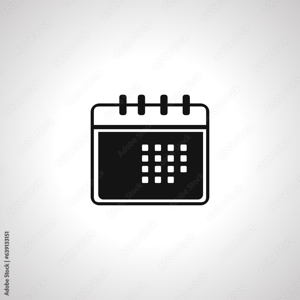 Calendar icon. wall Calendar icon. Calendar icon. wall Calendar icon.