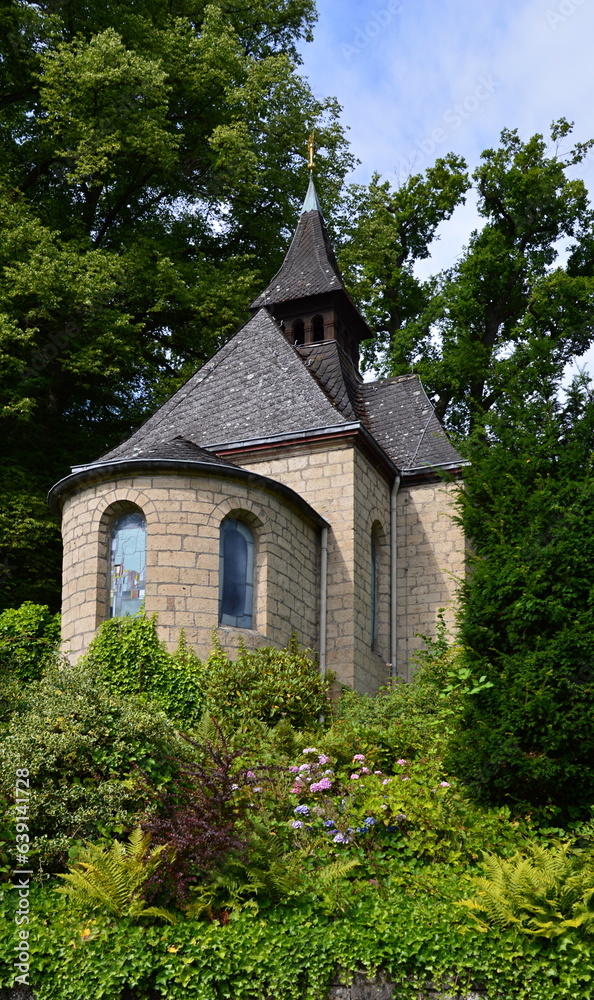 Historical Abbey Maria Laach, Rhine land - Palatinate