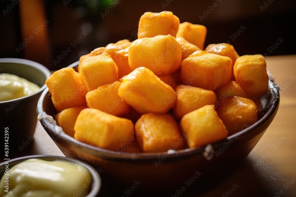 Cheese Curds, created by Generative AI Cheese Curds, created by Generative AI