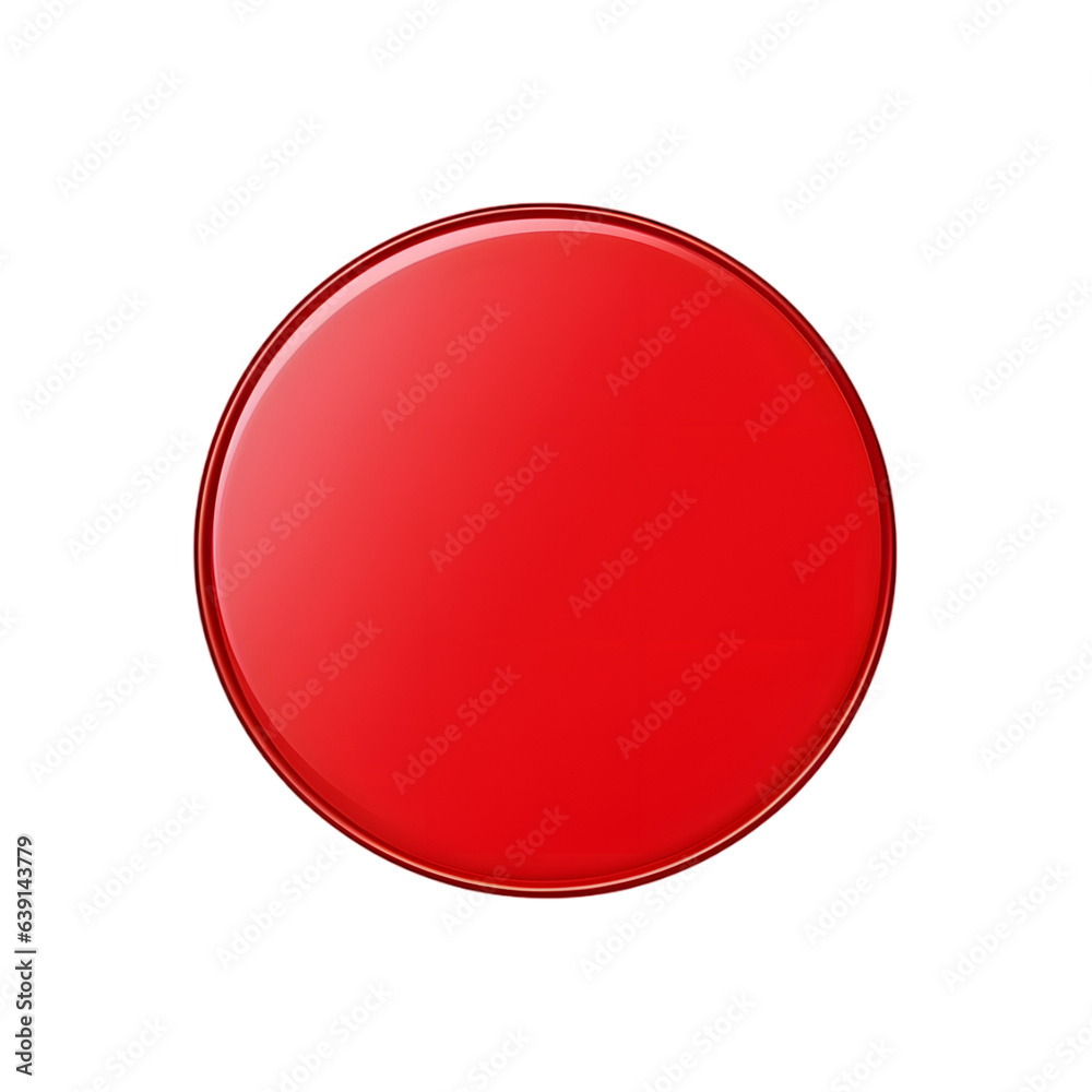 red round badge, round isolated red round badge, round isolated