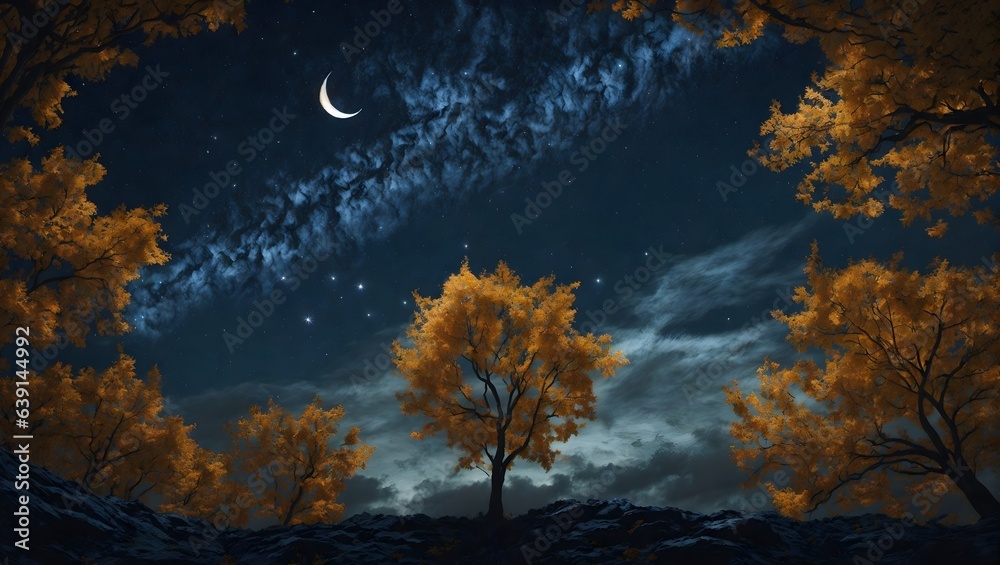 Fototapeta premium autumn in the mountains