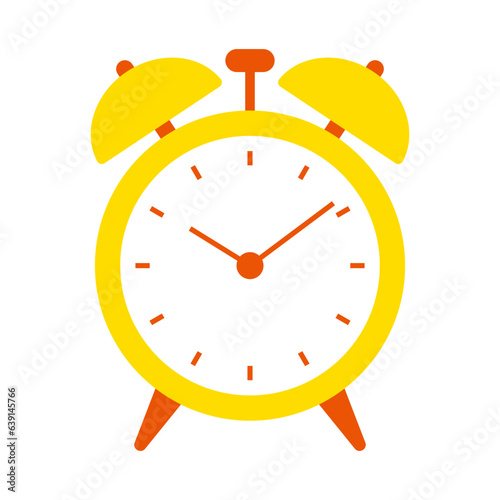 vector illustration of an alarm clock isolated on white for banners, cards, flyers, social media wallpapers, etc.