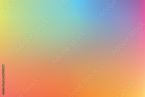 Vibrant and softly blurred abstract wallpaper background, soft color gradation background