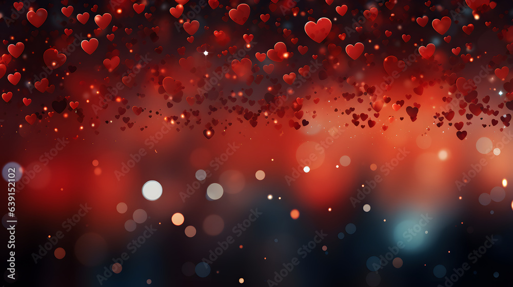Valentine's day background with red hearts. Vector illustration. Valentine's day background with red hearts. Vector illustration.