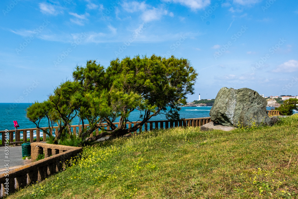 Biarritz, Park am Meer 2