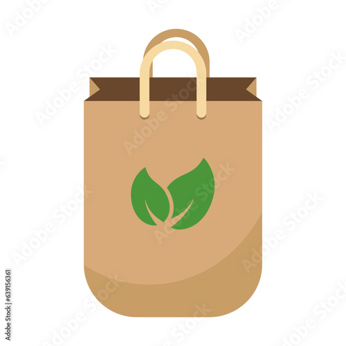 Recyclable eco papper bag
