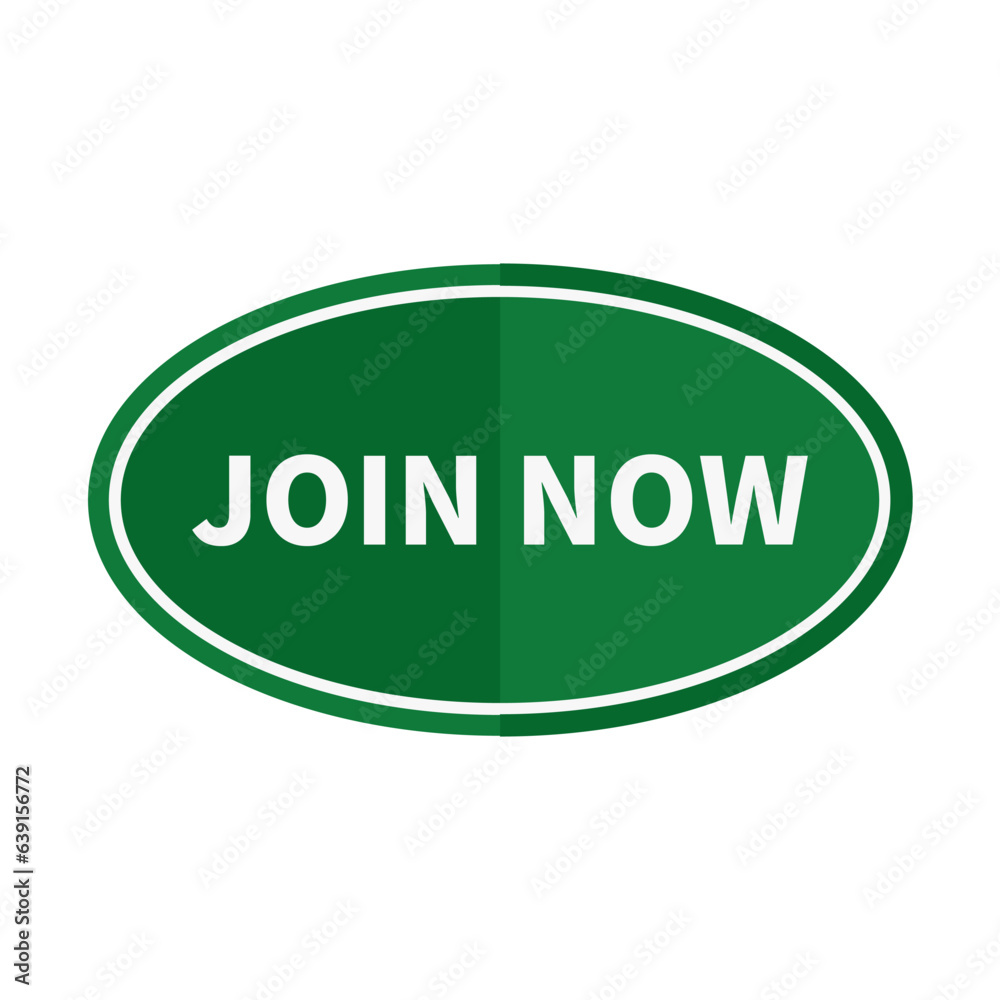 Join Now Button In Green Oval Shape With White Line For Register Membership Subscription Business
Join Now Button In Green Oval Shape With White Line For Register Membership Subscription Business
