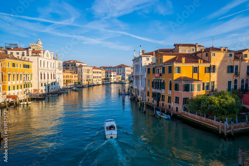 Grand Canal view in Venice photo