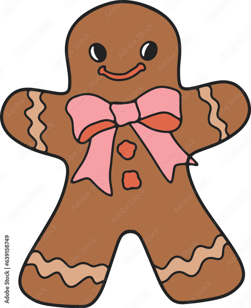 Obraz premium Joyful Christmas Cartoon Illustrations