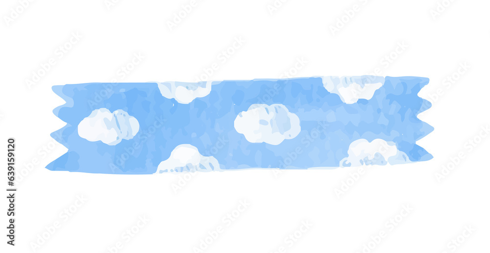 Watercolor cute pattern ribbon label element
Watercolor cute pattern ribbon label element