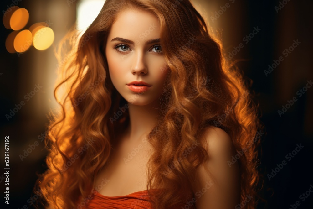 Pretty woman glowing skin light. Generate Ai Pretty woman glowing skin light. Generate Ai