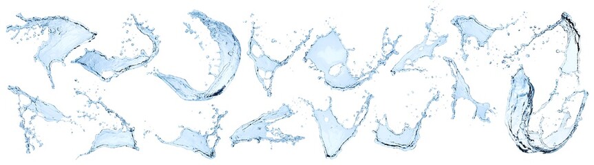 water splash collection