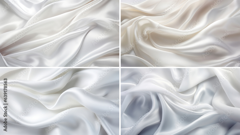 Obraz premium abstract black background luxury cloth or liquid wave or wavy folds of grunge silk texture satin velvet material for luxurious elegant wallpaper design