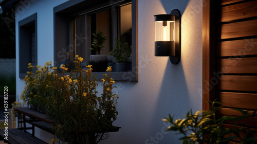 outdoor lighting lamp downlight wall mount modern design for office building