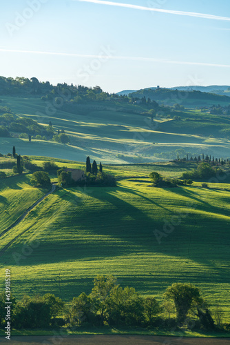 Fototapeta Naklejka Na Ścianę i Meble -  Beautiful Toscany landscape view in Italy