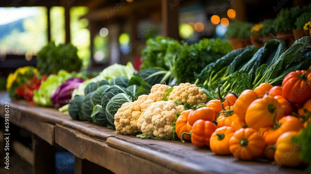 Abundant produce and energy fill a thriving farmers' market

