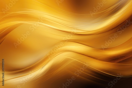 Abstract golden color background. Generative AI