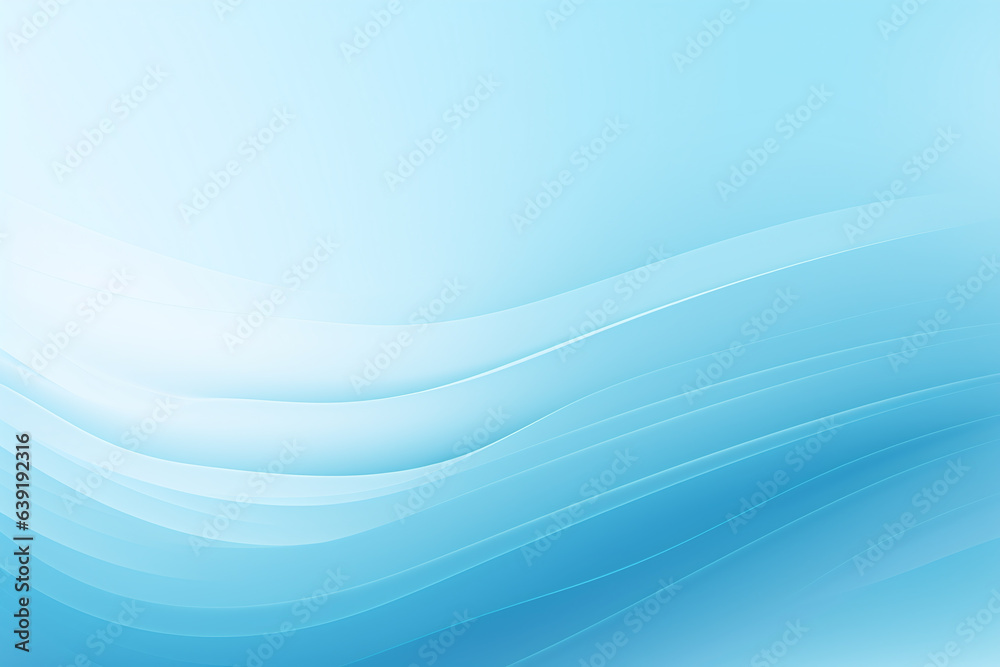 Abstract blue wavy with blurred light curved lines background. Light blue generative ai Abstract blue wavy with blurred light curved lines background. Light blue generative ai