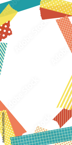 フレーム素材_マスキングテープ_レトロ