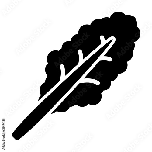 kale glyph icon
