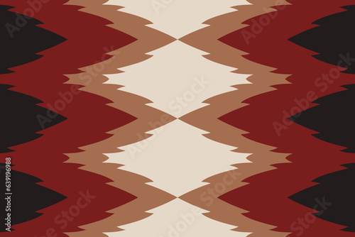 Modern geometric shapes patterns, seamless vector illustration. Pattern designs with modern geometric shapes can be printed as a background image or used for rugs, carpets, or textile fabric.