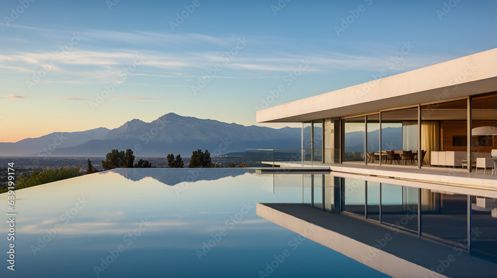 Harmony of Design and Nature: Modern Luxury Glass Villa Nestled in the Mountains Harmony of Design and Nature: Modern Luxury Glass Villa Nestled in the Mountains
