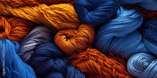 colorful wool background