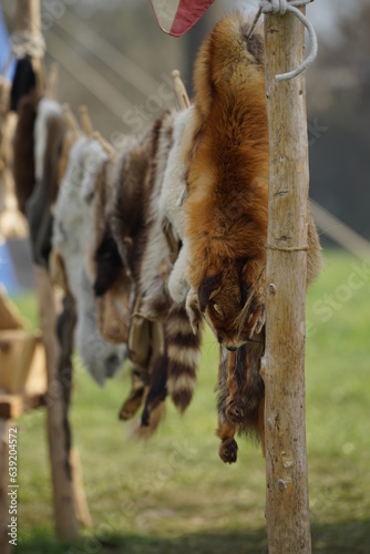 Fälle beim Trocknen