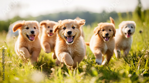 Puppies in Playtime Frenzy
