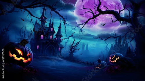 Mystical Halloween Horizons of Captivating Spooky Halloween Themed Backgrounds