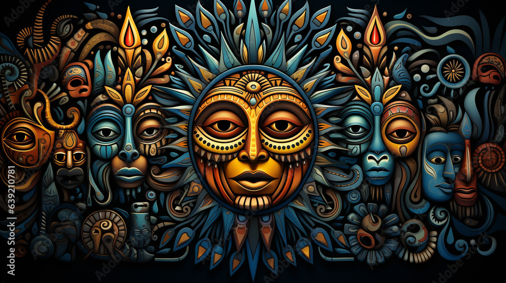 Cultural Fusion Tapestry Cultural Fusion Tapestry