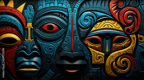 Cultural Fusion Tapestry