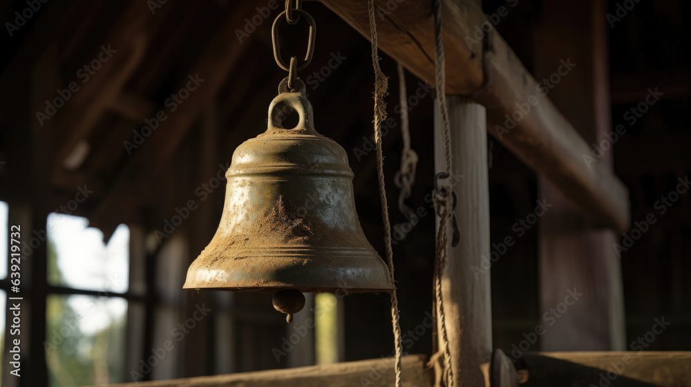 old bell in the church