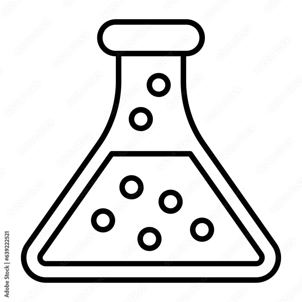 Test Tube Outline Icon Test Tube Outline Icon