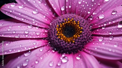 Intricate details of a flower s petal and pollen