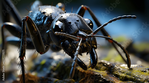 close up of ant face © Planetz