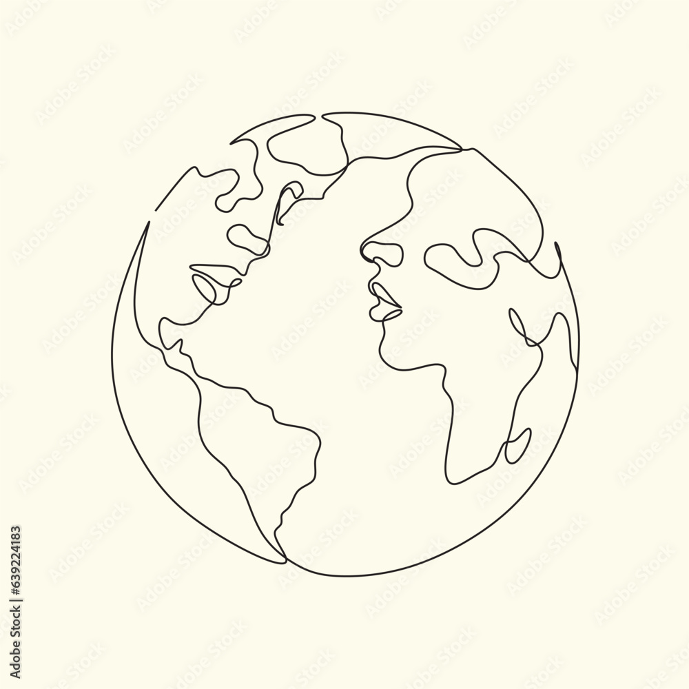 Couple line art. Man and woman one line drawing vector. Abstract minimal elegant logo