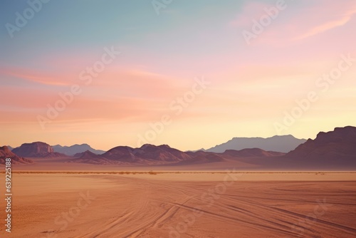 Dreamy Desert Landscape