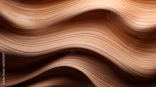3 d illustration of a wooden surface with a wavy texture.