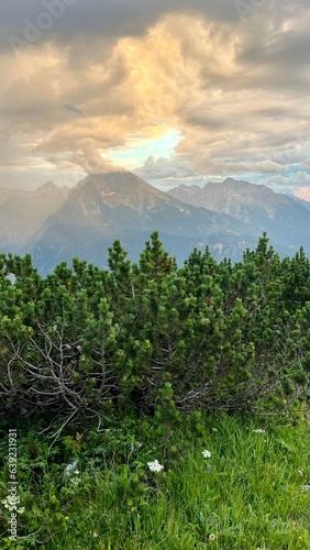 Sunset in Berchtesgaden Alps, Germany