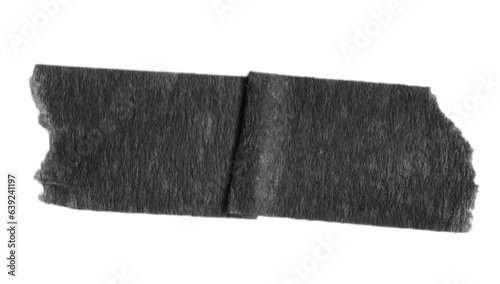 black sticker paper tape washi tape high quality isolated 