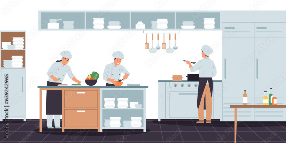 Cooks On Kitchen Composition Cooks On Kitchen Composition