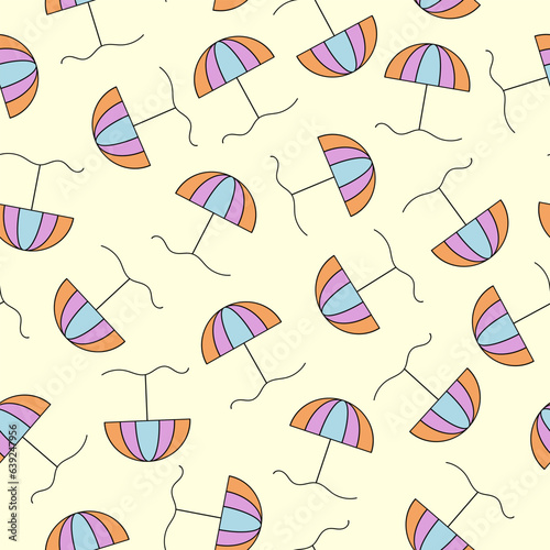Summer Pattern Seamless. His is a PATTERN bundle volume .This template contains Illustrator file. All main elements are editable and can easily customized