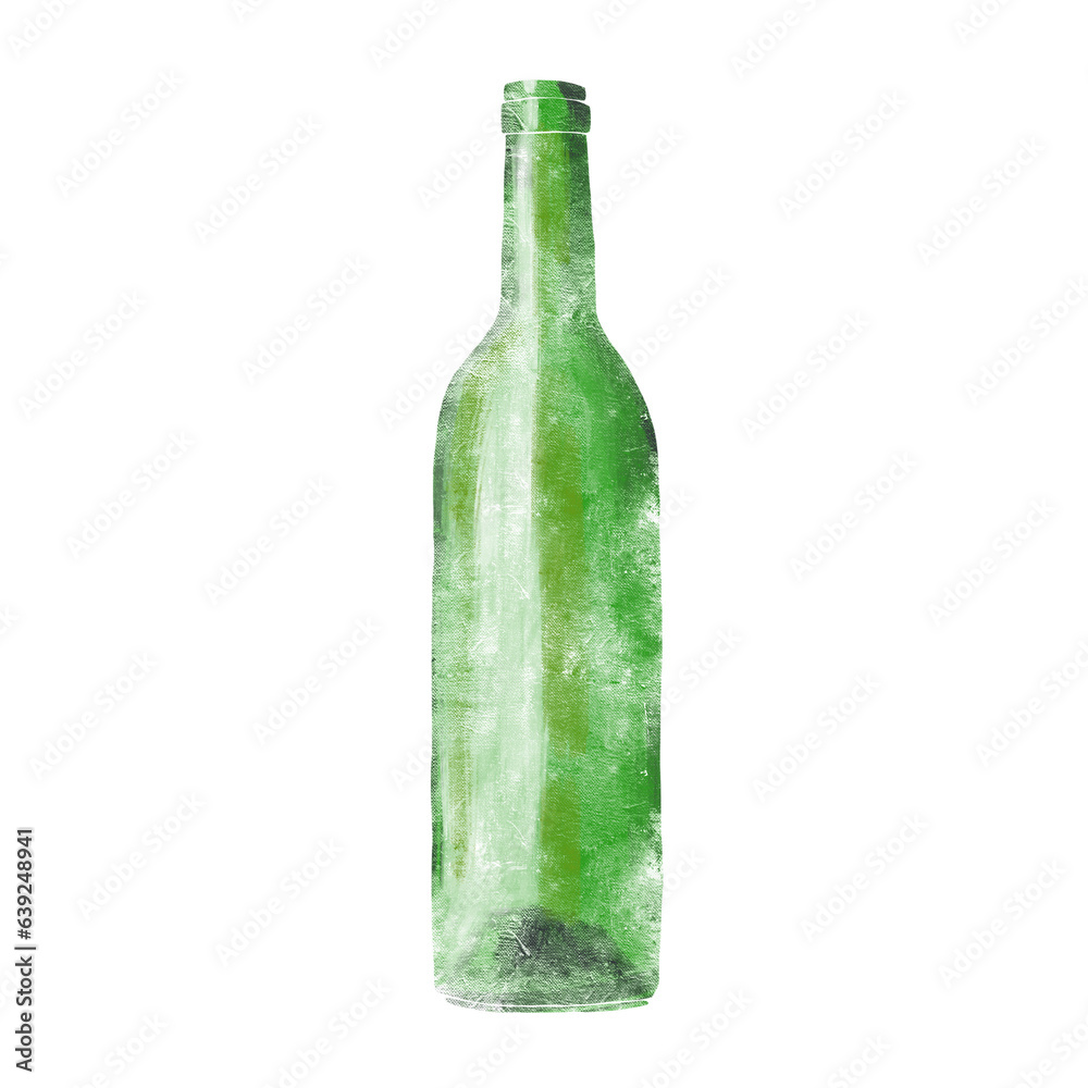 green beer bottle green beer bottle