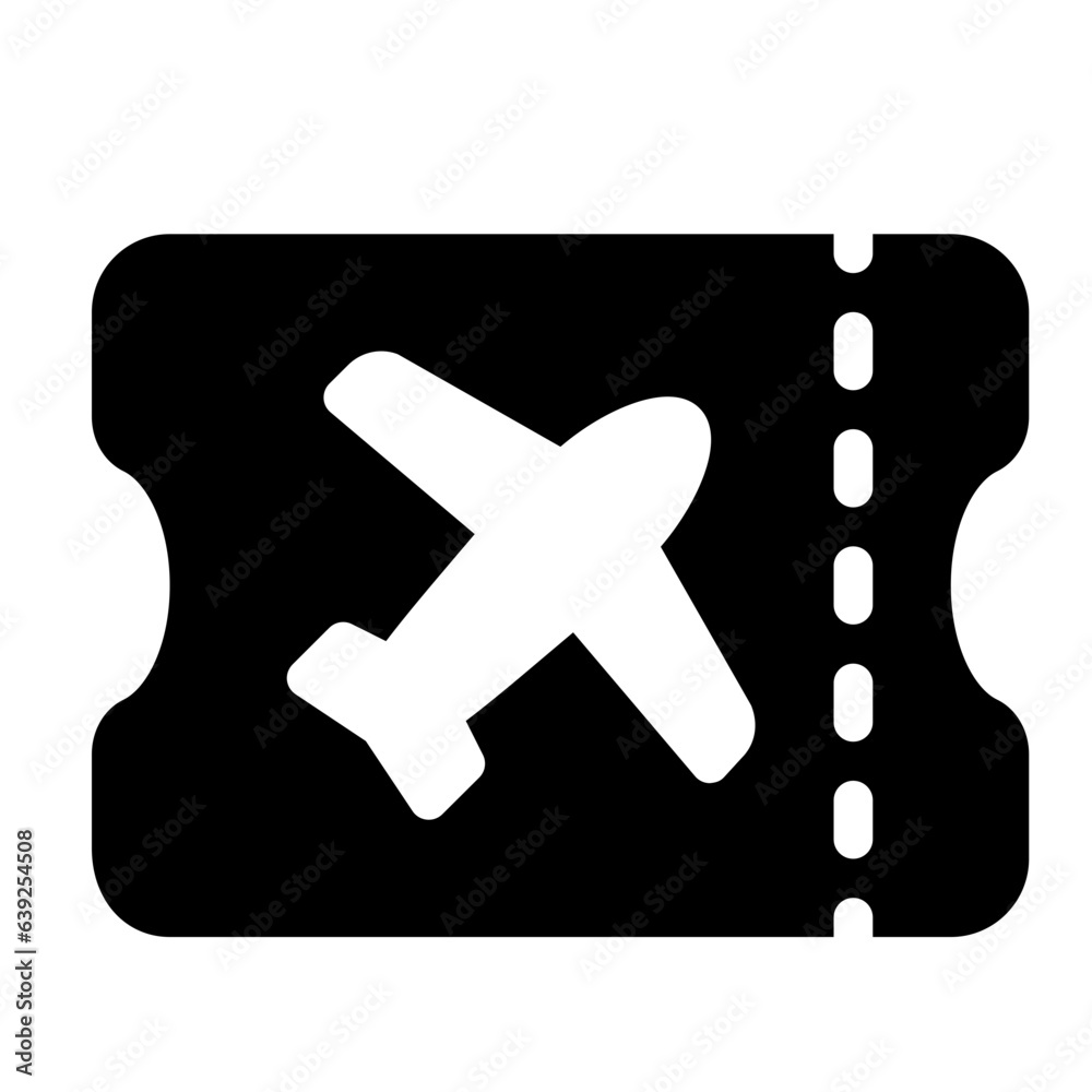 Fototapeta premium Airport Icon