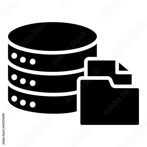 database glyph icon