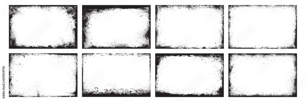 Grunge Distressed frame boarder Collection